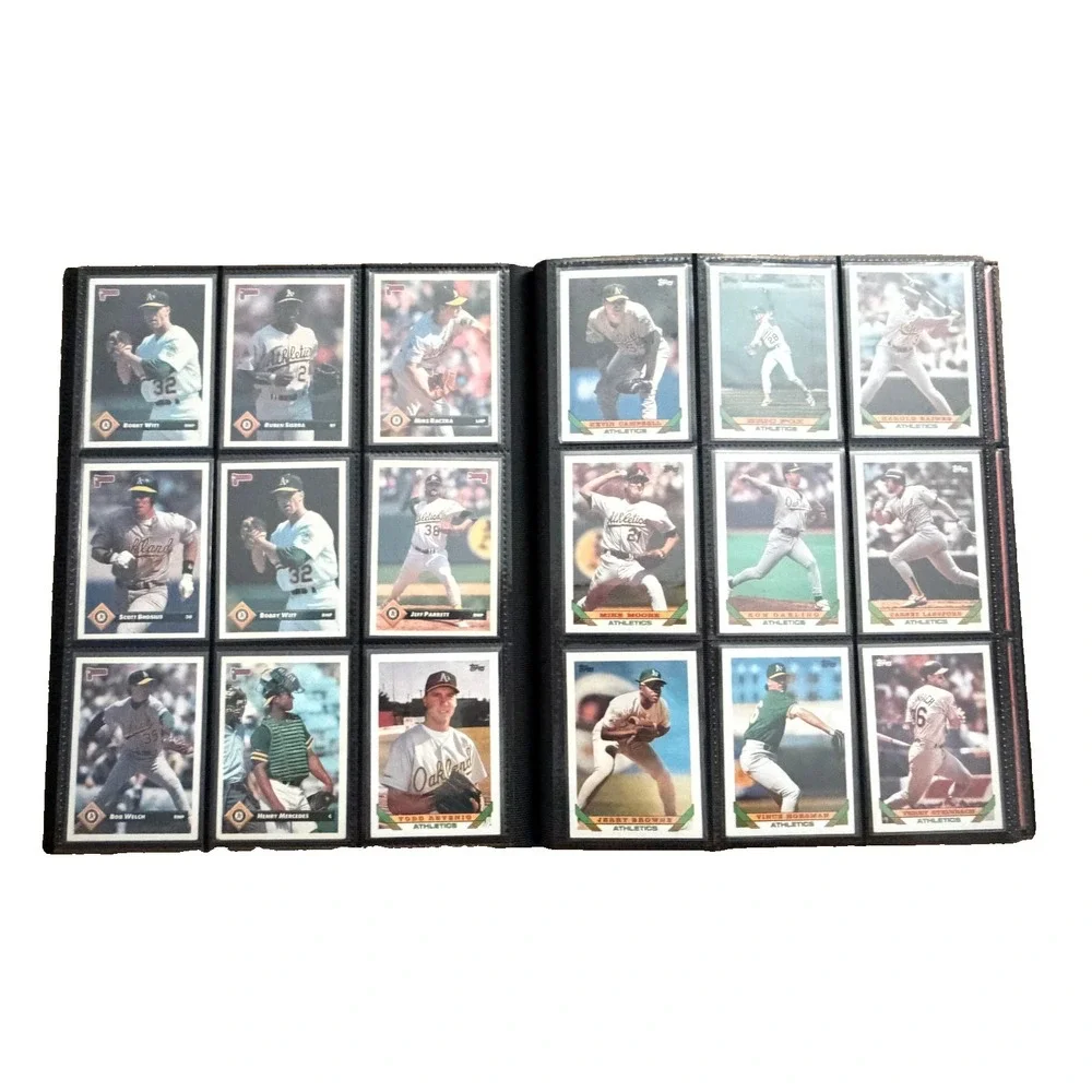 Nolan Ryan Baseball Card Lot Canseco McGwire Binder 80s 90s‎ 360 Cards